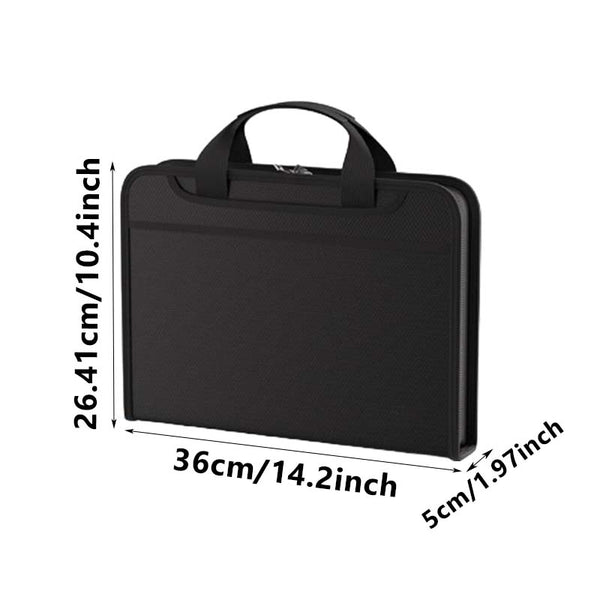 Sakerplus® Fireproof Accordion Document Organizer Folder