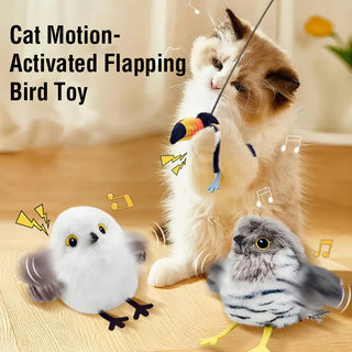 Sakerplus Motion Activated Flapping Bird Toy