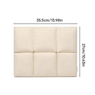 Sakerplus Quilted Puffy Laptop Sleeve Case