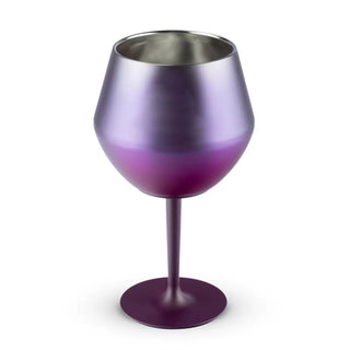 Sakerplus® Stemmed Stainless Steel Wine Glass