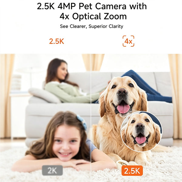 Sakerplus® Indoor Smart Security Camera Baby Monitor