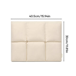 Sakerplus Quilted Puffy Laptop Sleeve Case