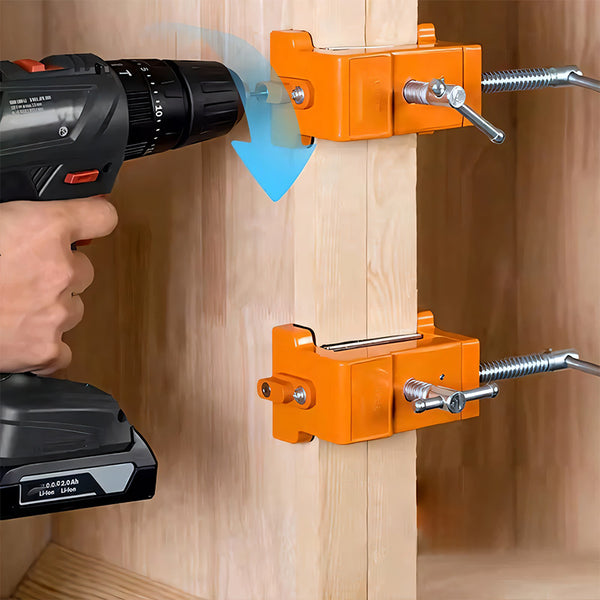 Precision Woodworking Tool Clamp -Saker Woodworking Drilling Holding Clip