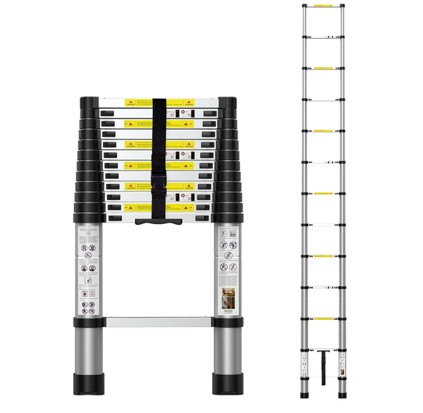 Sakerplus® Portable Collapsible Extension Ladder