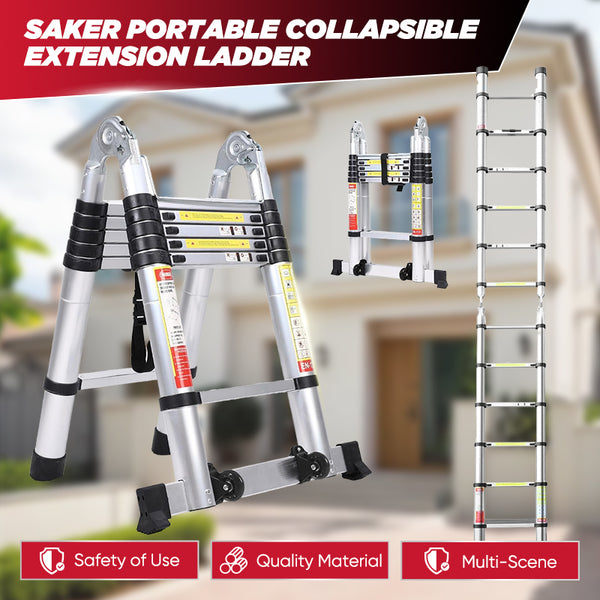 Escalera extensible plegable portátil Sakerplus®
