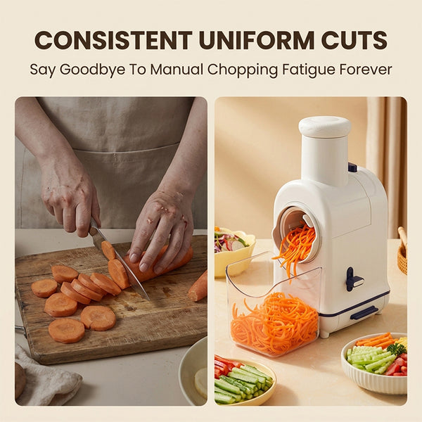 Sakerplus® 3-in-1 Electric Vegetable Slicer