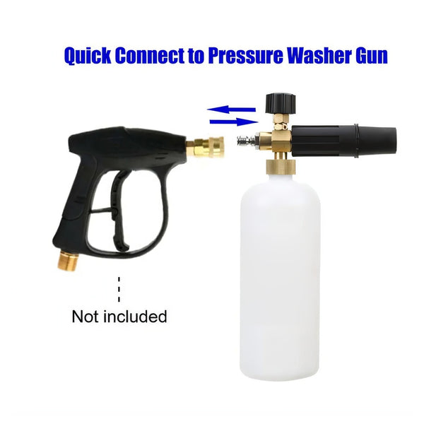 Accesorio de conector doble para cañón de espuma Saker®