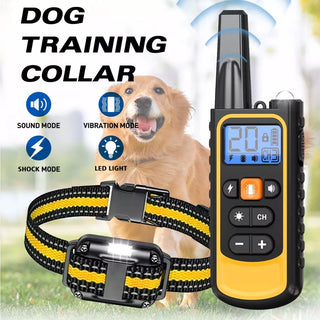 Sakerplus Waterproof Dog Training Collar with Remote