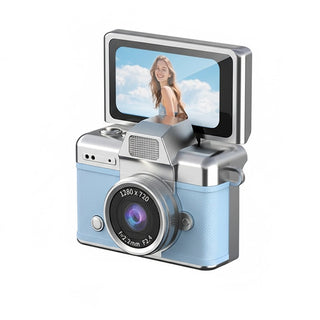 Sakerplus® Mini Flip Screen Retro Camera