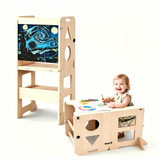 Sakerplus® Learning Tower With Blackboard