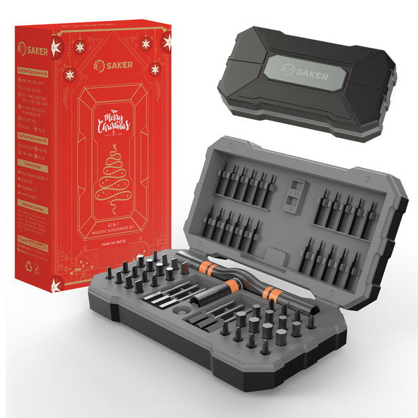 Juego de destornilladores magnéticos Sakerplus® 42 en 1