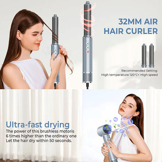 Sakerplus 5 In 1 Professional Hair Styling Set