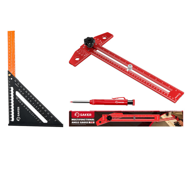 Regla de línea de marcado Saker Woodworking Scriber