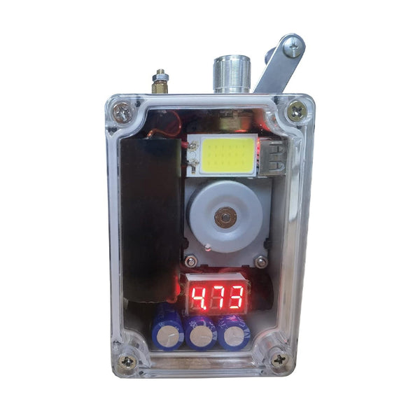 Cargador de emergencia para linterna con manivela Sakerplus®