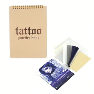 Sakerplus® Spiral Bound Tattoo Practice Skin Book