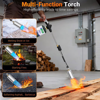 Sakerplus® Professional Propane Weed Torch Burner