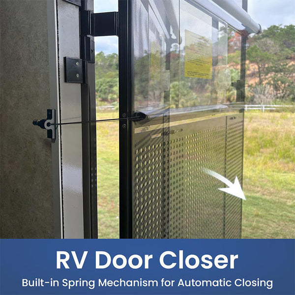 Sakerplus® RV Screen Door Auto Closer