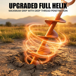 Sakerplus® Ground Anchor Screw In Spiral Anchors