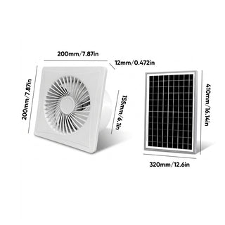 Sakerplus® High Velocity Solar Ventilation Fan