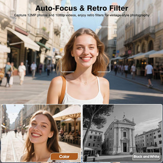 Sakerplus Vintage Mini Digital Camera