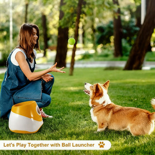 Sakerplus® Automatic Dog Ball Launcher Toy