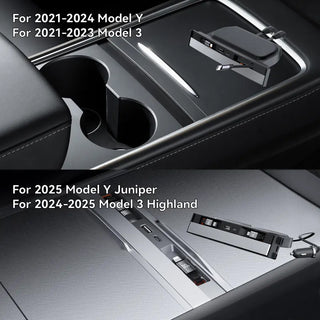 Sakerplus® Tesla Model 3 Y USB Hub