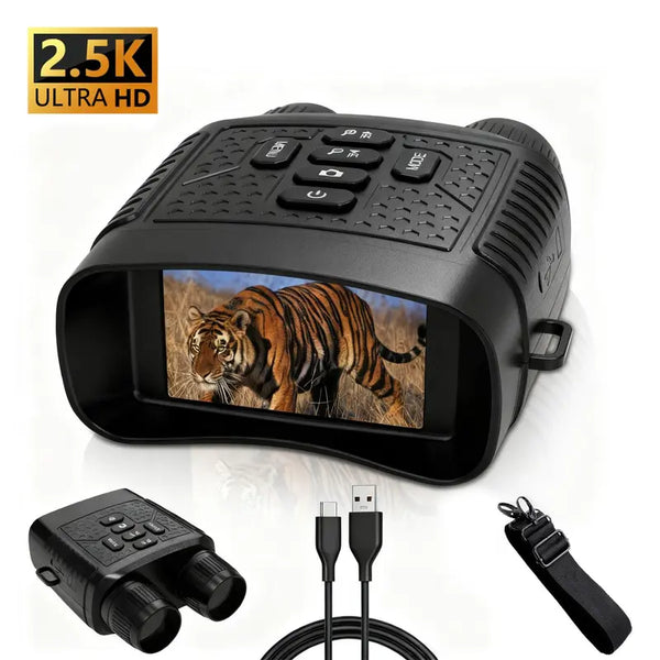 Sakerplus® Rechargeable 4K Night Vision Binoculars