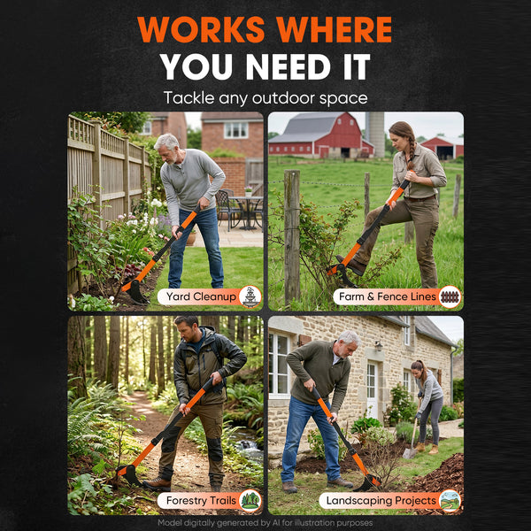 Sakerplus® Heavy Duty Tree Root Puller