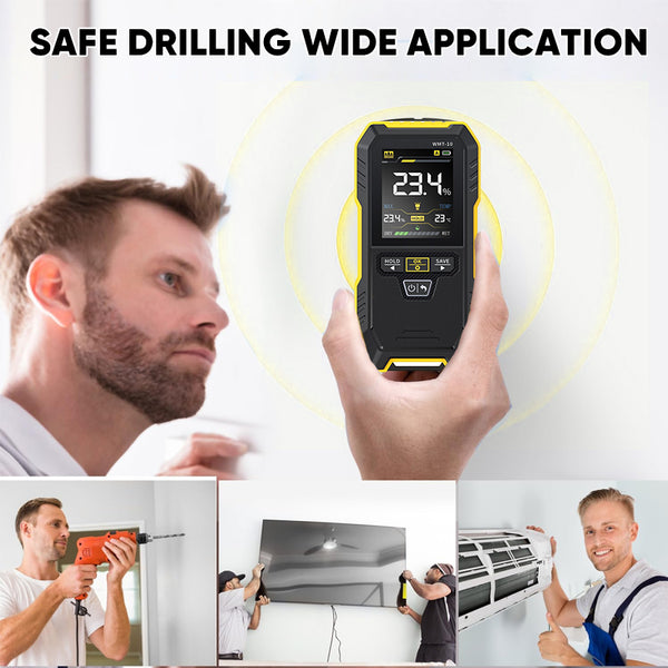 Sakerplus Rechargeable Pinless Moisture Detector