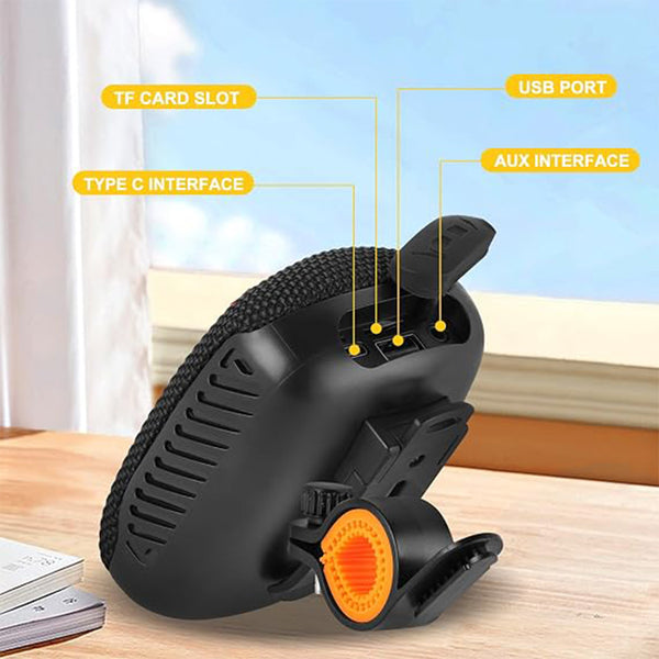 Sakerplus® Portable Bluetooth Outdoor Speaker With Mount