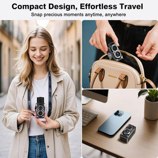 Sakerplus Vintage Mini Digital Camera