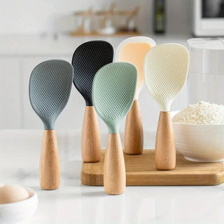 Sakerplus® Standing Silicone Rice Spoon Utensil