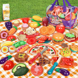 Sakerplus® Pretend Play Kitchen Food Set