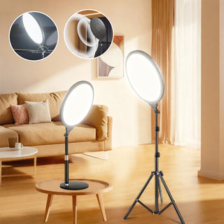 Sakerplus® Ring Light with Stand for Video Calls