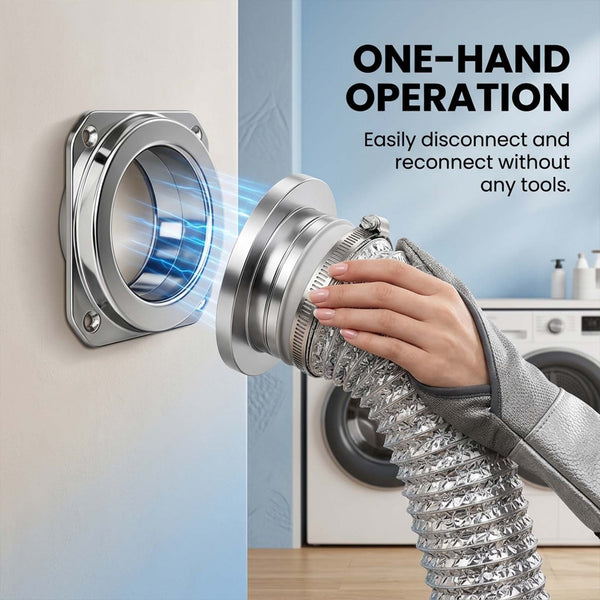 Sakerplus® Magnetic Dryer Vent Connector Kit