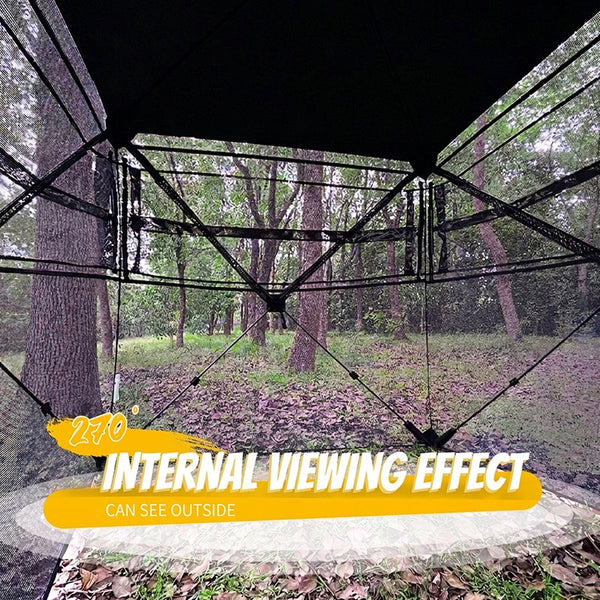 Sakerplus® See Through Ground Hunting Blind