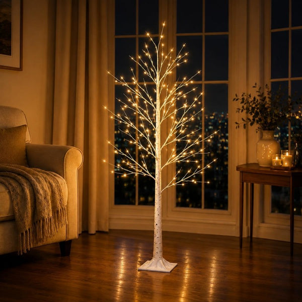 Sakerplus® Warm White LED Birch Tree Lights