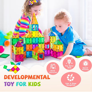 Sakerplus Magnetic 3D Building Blocks Set