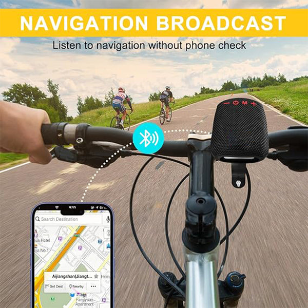 Sakerplus® Portable Bluetooth Outdoor Speaker With Mount