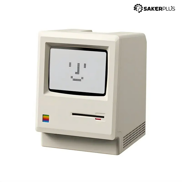 Sakerplus® Retro Computer Mini Desktop Clock