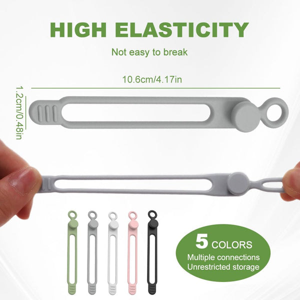 Organizador de cables de silicona Sakerplus®