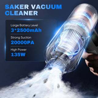 Saker 4 in 1 Handheld Car Vacuum