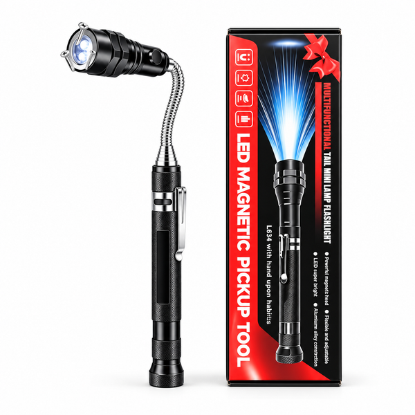 Sakerplus® Outdoor Flexible-Neck Work Flashlight