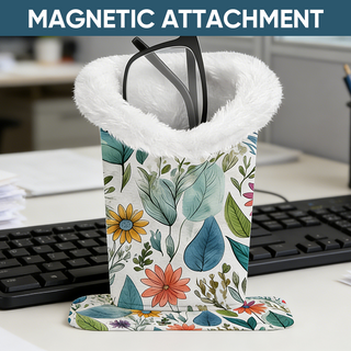 Portagafas magnético Sakerplus® con forro suave