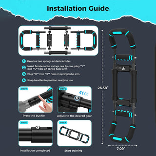 Sakerplus®  Adjustable Resistance Arm Trainer for Home Gym