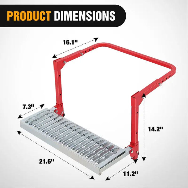 Sakerplus® Heavy Duty Folding Tire Step
