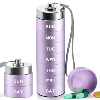 Sakerplus® Portable Weekly Waterproof Pill Organizer
