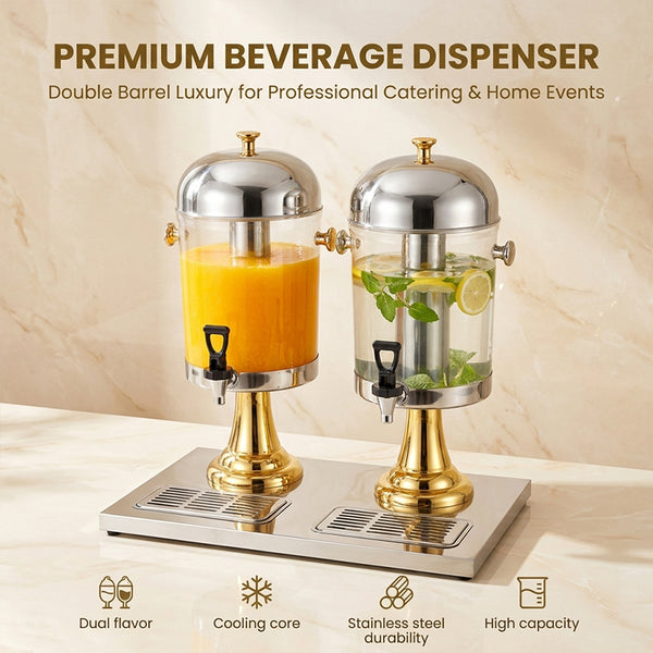 Sakerplus® Stainless Steel Cold Drink Dispenser