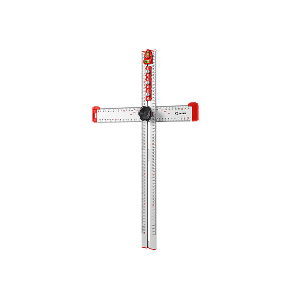 Sakerplus® Accurate Hole Position Marker - SAKER® 4 in 1 Drilling Positioning Ruler