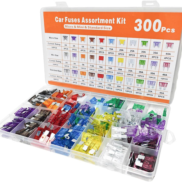 Sakerplus® Boxed miniature Fuse Assortment Kit